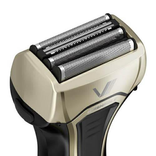 イズミ 電気シェーバー 往復式シェーバー 4枚刃 ゴールド IZF-V559-N マクセルイズミ IZUMI 電動シェーバー 髭剃り|kilat|04