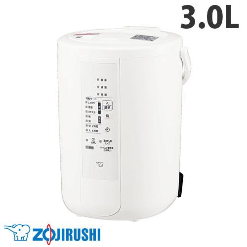象印マホービン スチーム式加湿器 3.0L ホワイト EE-RU50-WA 象印 