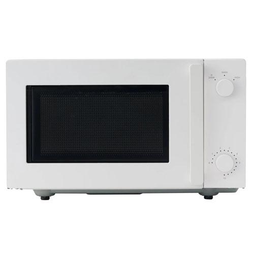ツインバード 電子レンジ 18L ホワイト DR-E268W 単機能 レンジ