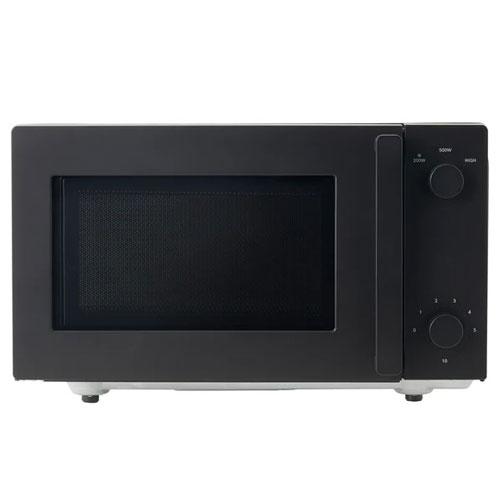 ツインバード 電子レンジ 18L ブラック DR-E268B 単機能 レンジ