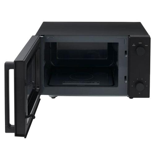 ツインバード 電子レンジ 18L ブラック DR-E268B 単機能 レンジ