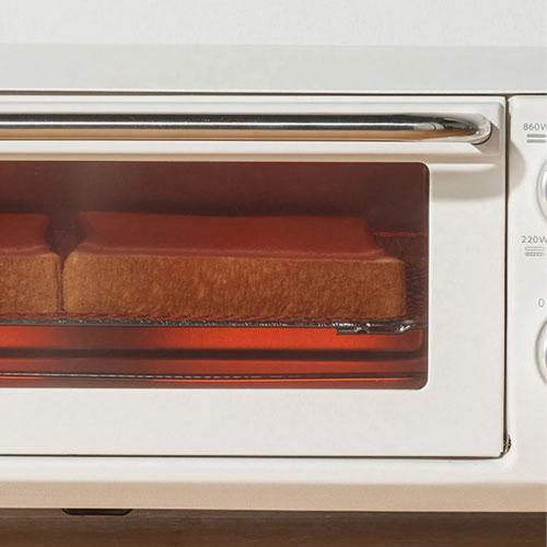 ツインバード オーブントースター 2枚焼き ホワイト TS-D038W トースター 2枚 パン焼き 温度調節 コンパクト シンプル｜kilat｜03