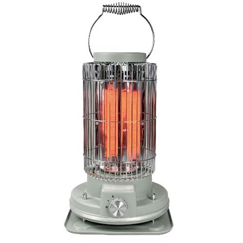 ヒロ・コーポレーション レトロ調電気ストーブ グレー HDL-6182 電気