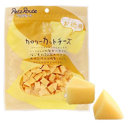 ペッツルート 素材メモ カロリーカットチーズ お徳用 160g｜kilat