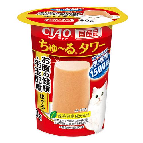 いなば Ciao ちゅ るタワー お腹の健康 毛玉配慮 まぐろ 80g 8個 Cs 196 猫用 猫用おやつ キャットフード チャオ チュール 国産 よろずやマルシェ Paypayモール店 通販 Paypayモール