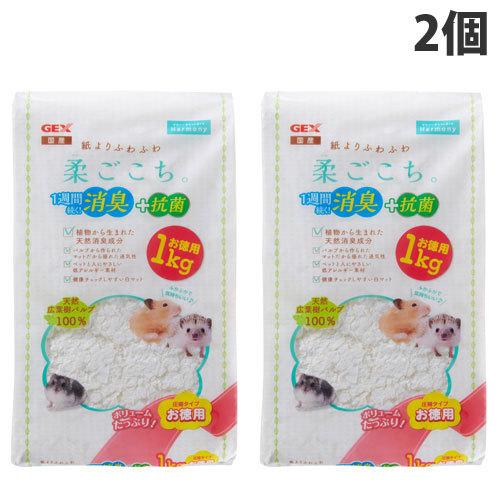 ジェックス 柔ごこち 1kg×2個 ハムスター用マット マット ハムスター ペット用品 ペット用 ペット 小動物 『送料無料（一部地域除く）』｜kilat