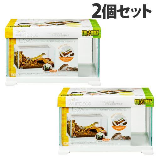 のりぴ！レプテリアホワイト　300 LOW 2個セット GEX（ジェックス） レプテリア ホワイト 300 LOW 2個セット 爬虫類