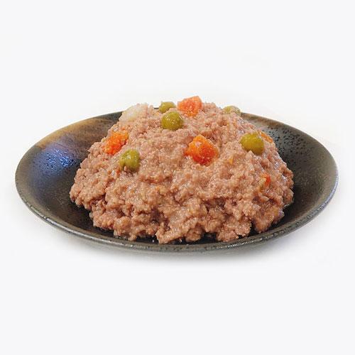 デビフ ささみ＆レバーミンチ 野菜入り 150g×96缶 ドッグフード 犬用 幼犬 成犬 シニア犬 ごはん ウェットフード 国産 d.b.f｜kilat｜03