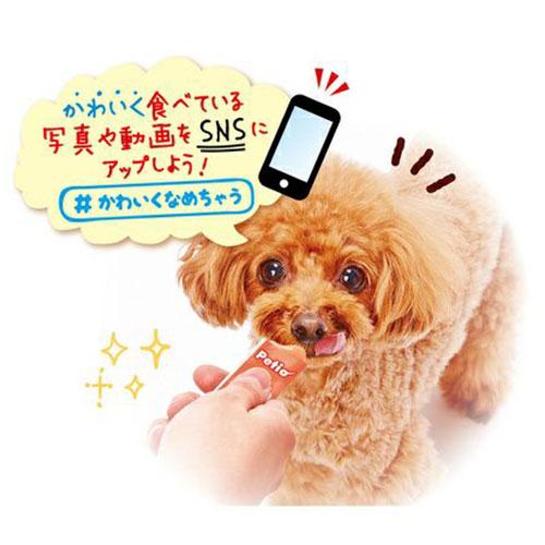 ペティオ 犬 おやつ かわいくなめちゃう！ 完熟りんご 10g 7本入 30袋『送料無料（一部地域除く）』の画像