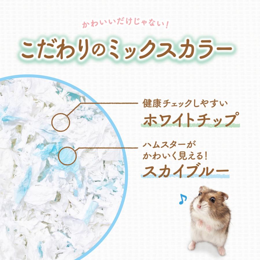 GEX（ジェックス） 柔ごこち ふわもふ仕立て ホワイト＆スカイブルー