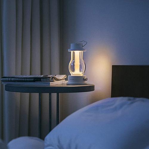 取寄品』バルミューダ ポータブルLEDランタン ホワイト L02A-WH『送料