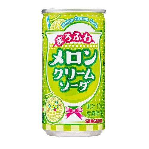 サンガリア メロンクリームソーダ 190g×30缶 缶ジュース 飲料 サンガリア メロンクリームソーダ 190g×30缶 缶ジュース 飲料