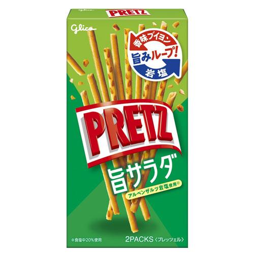 グリコ プリッツ 旨サラダ 64g×10個 おやつ 焼き菓子 サラダ味 サラダ