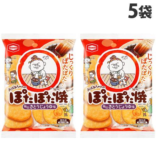 亀田製菓 ぽたぽた焼 20枚×5個 : よろずやマルシェYahoo!ショッピング