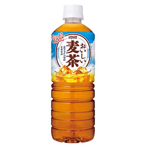 ダイドー おいしい麦茶 600ml×24本 : よろずやマルシェYahoo