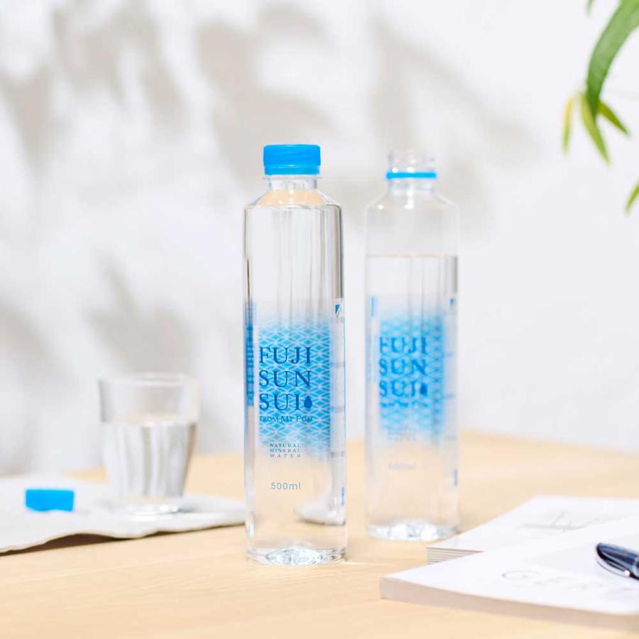 水 ミネラルウォーター 500ml 48本 富士の源水 FUJI SUN SUI 天然水