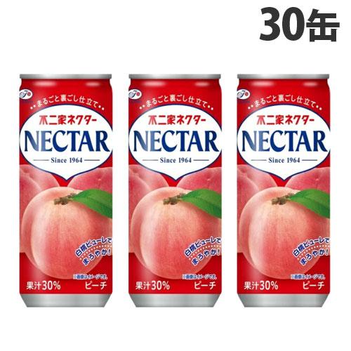伊藤園 不二家 ネクターピーチ 250g×30缶 フルーツジュース 果実 果実