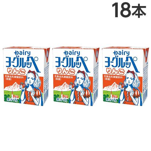 南日本酪農協同 デーリィ ヨーグルッペ りんご味 200ml×18本 紙パック
