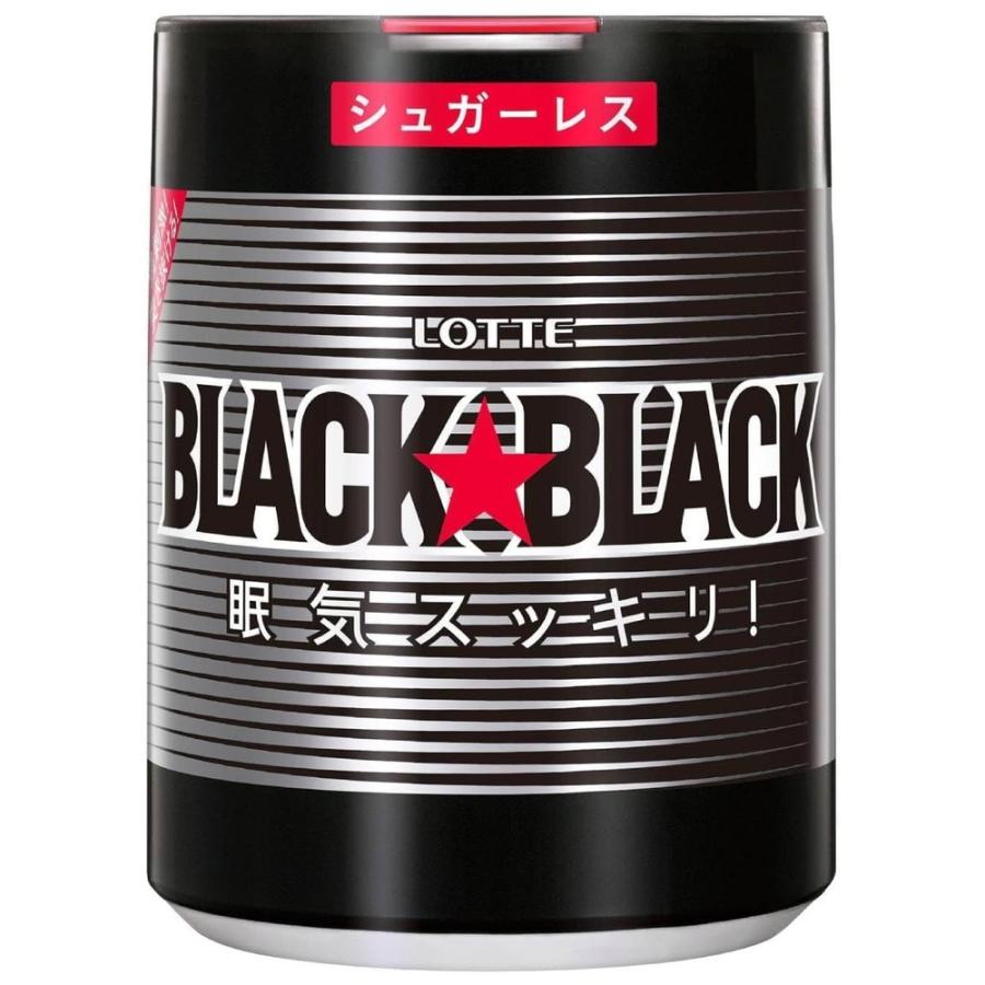 ロッテ ブラックブラック 粒ワンプッシュボトル 133g お菓子 ガム