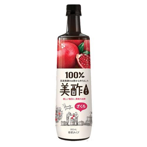 お一人様1本限り』CJジャパン 美酢 ざくろ味 900ml : よろずやマルシェ