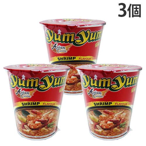 YumYum カップラーメン トムヤムシュリンプ味 70g×3個 : よろずや