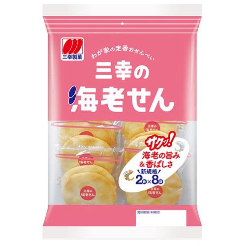 三幸製菓 えびせん 16枚×3袋 食品 お菓子 おやつ せんべい 米菓｜kilat｜02