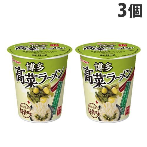 マルタイ 縦型高菜ラーメン 62g×3個｜kilat