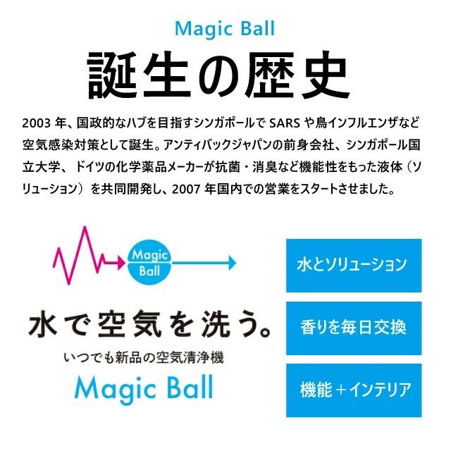 antibac2K アンティバック マジックボール ベーシック 本体 ホワイト MB-28 MAGICBALL BASIC 空気清浄機『送料無料（一部地域除く）』｜kilat｜04