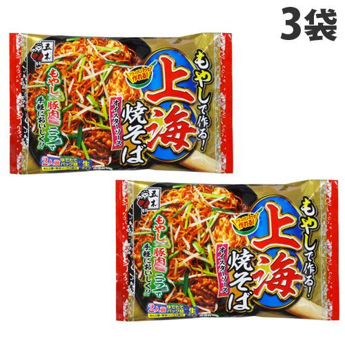 五木食品 上海焼きそば 362g×3袋 袋麺 ソース焼きそば706円 やきそば 最新発見 値下げ ヤキソバ