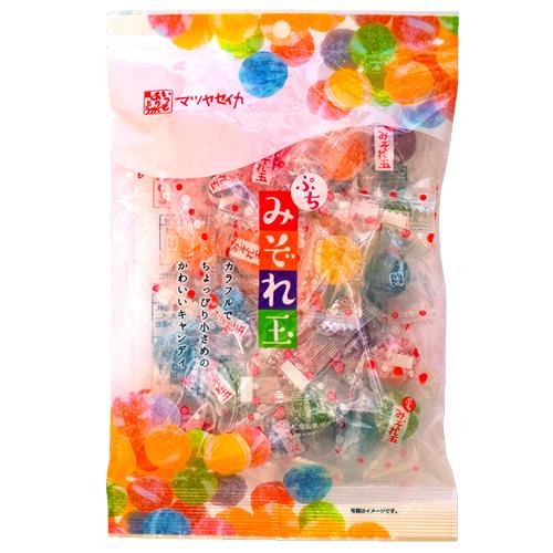 松屋製菓 ぷちみぞれ玉 130g×3袋 お菓子 飴 キャンディ フルーツ飴