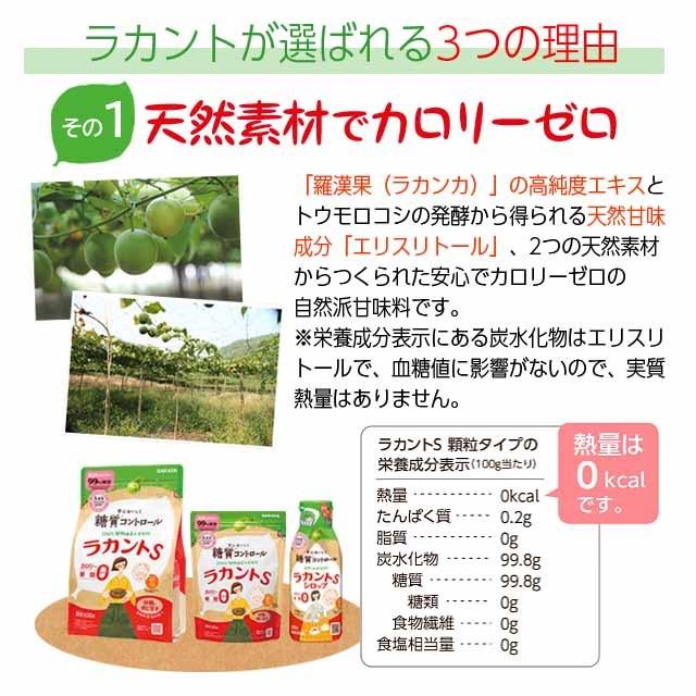 サラヤ ラカントS 顆粒 800g カロリーゼロ 糖質ゼロ 調味料 甘味料 ラカンカ 低カロリー ダイエット|kilat|04