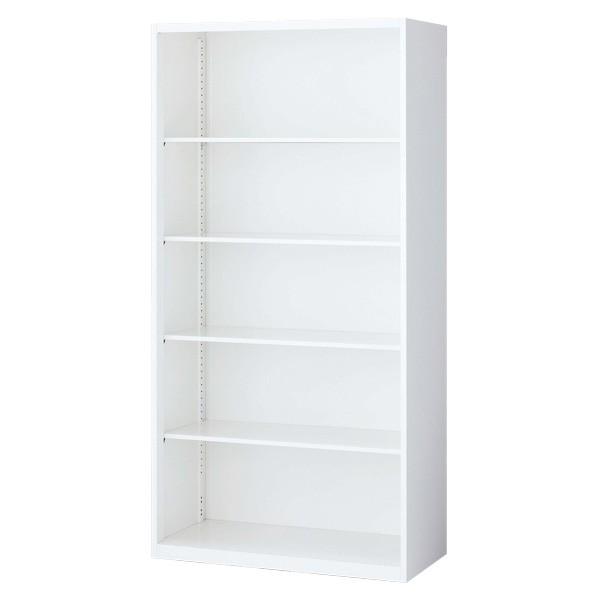 『代引不可』 生興 クウォール システム収納庫  オープン書庫 W900×D400×H1800 RW4-18K『送料無料（一部地域除く）』
