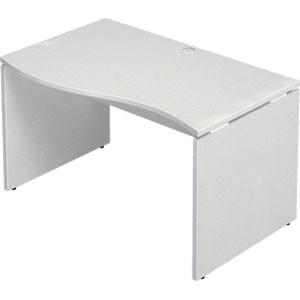 代引不可』Garage 木製パソコンデスク AFデスク 波型 幅120cm 奥行き