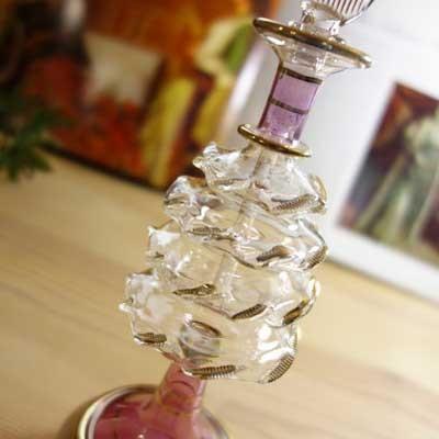 エジプト香水瓶 ガラス製 パフュームボトル トルコ 雑貨 トルコ土産