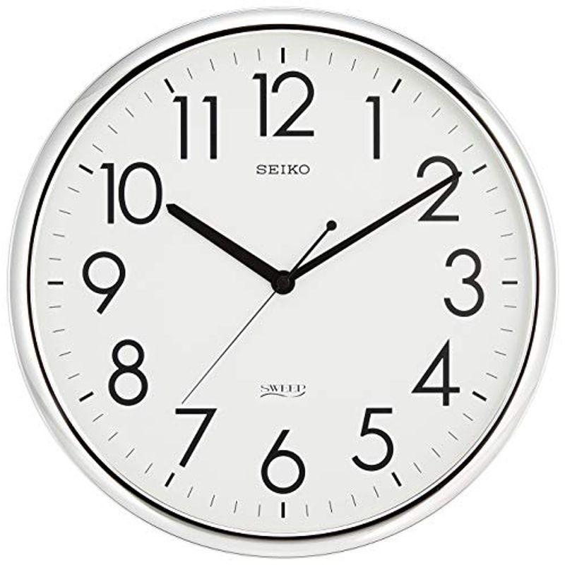 あす楽 送料込み アナログ セイコー 銀色 掛け時計 Kh2a オフィスタイプ Seiko ならショッピング ランキングや口コミも豊富なネット通販 更にお得なpaypay残高も スマホアプリも充実で毎日どこからでも気になる商品をその場でお求め