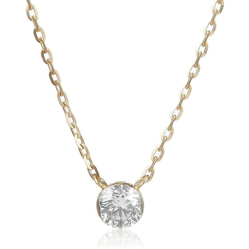 新作人気モデル Agete アガット K18ダイヤモンドネックレス レディースアクセサリー