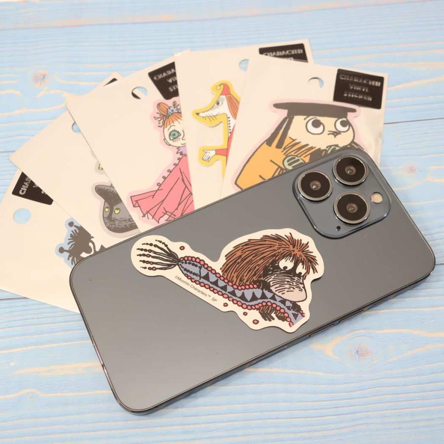 MOOMIN ムーミン ダイカット キャラクタービニールステッカー クリップ