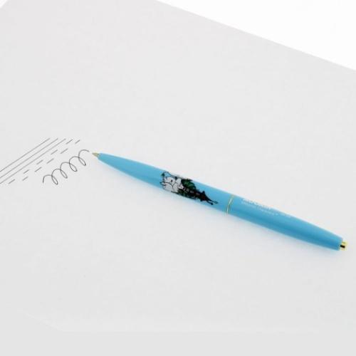 サンスター文具 ムーミン BiC 黒ボールペン クリックゴールド 0.5mm