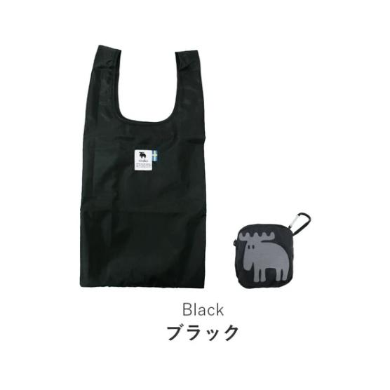 moz（モズ） カラビナ付き 折りたたみ エコバッグ ショッピングバッグ