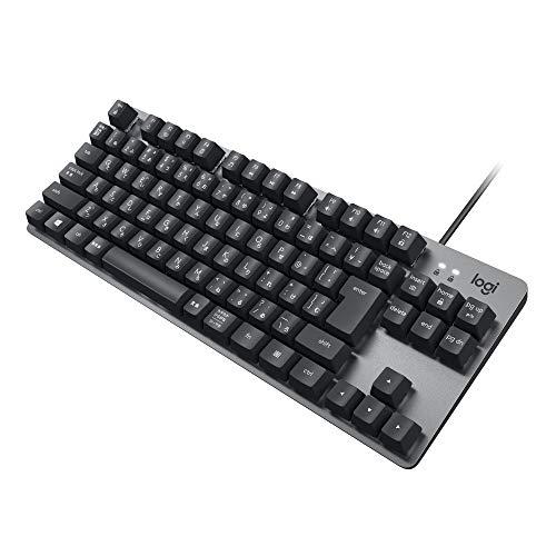 Logicool(ロジクール) ロジクール K835GPB 有線 メカニカルキーボード 青軸 クリッキー テンキーレス コンパクト メカニカル | 