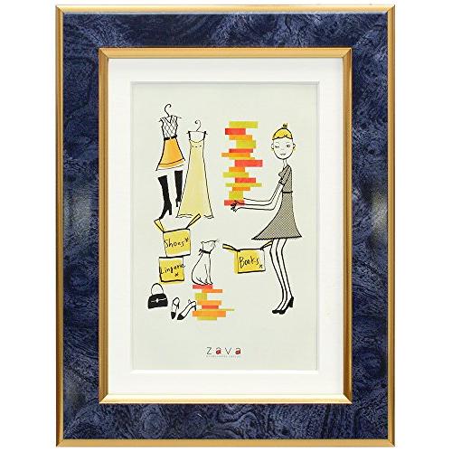 VANJOH フォトフレーム クラシックフレーム2L・KG マット台紙付き