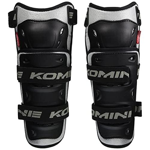 コミネ(KOMINE) バイク用 CEフレックスニーガード Black/Titan Free SK