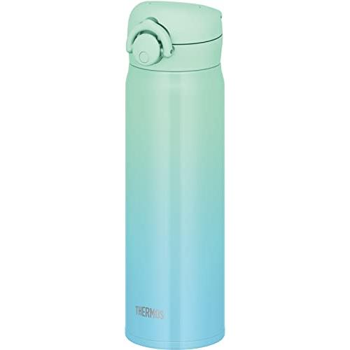 サーモス 水筒 真空断熱ケータイマグ 500ml ミントグラデーション 飲み口外せてお手入れ簡単 軽量タイプ ワンタッチオープン ステンレス ボ | 