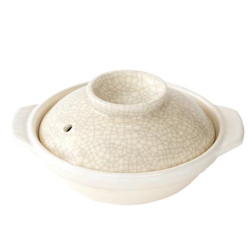 銀峯陶器 土鍋 京型 墨貫入 鍋焼きうどん用鍋 5.5号 一人用 約400ml 直