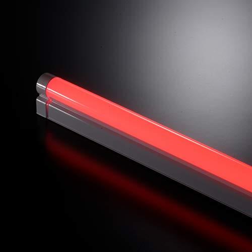 オーム電機 LEDスリムライト ECO&DECO連結用 バーライト 間接照明 LED多目的ライト 30cmタイプ 赤色|LT-N300R-YP | 