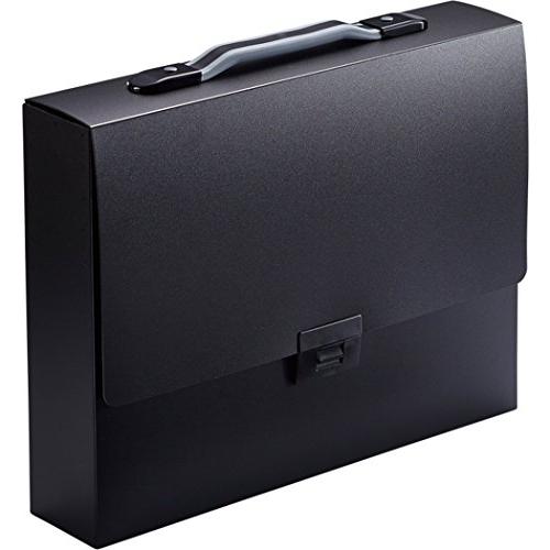 キングジム キャリングケース テフィット 厚み70mm A4 黒 282W-BK | 