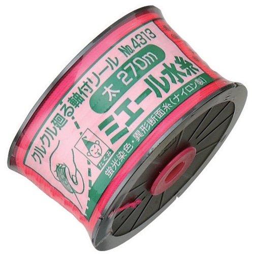 たくみ ミエール水糸ピンク太270M NO.4313 | 