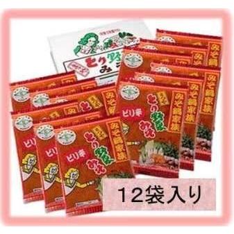まつや 鍋味噌 ピリ辛とり野菜みそ 200g袋入り×12袋 マツコの知ら