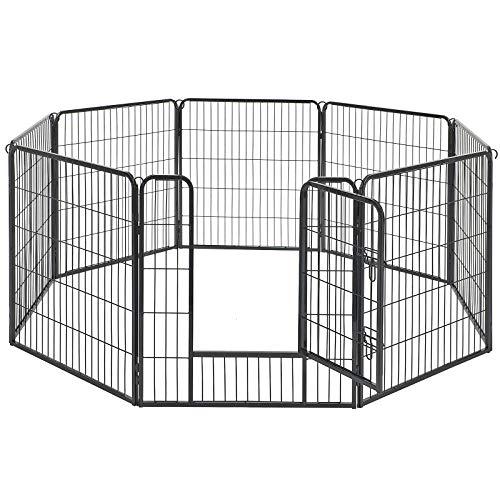 直売大特価 Feandrea ペットサークル 中大型犬用 ペットフェンス 全成長期使用可 室内外兼用 カタチ変更可 犬ケージ パネル8 フラッシュセール Ssl Daikyogo Or Jp