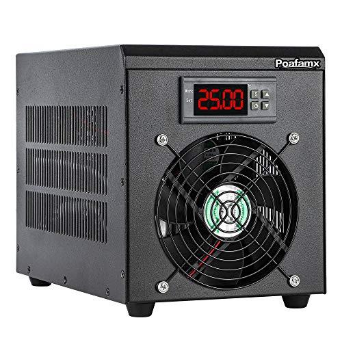 最安値に挑戦 Poafamx 水槽クーラー 15 30調整可能 60l 冷却 ウォータークーラー 水冷設備 パイプ付き ウォーターポンプ付き 小型 安い購入 Zoetalentsolutions Com